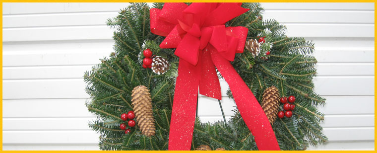 Fraser Fir Wreaths - Christmas Tree Farms North Carolina